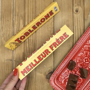 Chocolat Toblerone Personnalisé Meilleur Frère