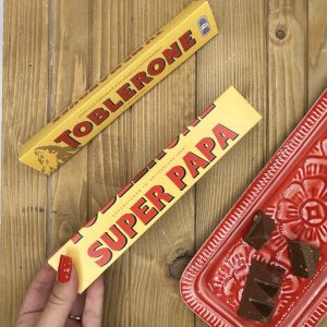 Chocolat Toblerone Personnalisé Super Papa