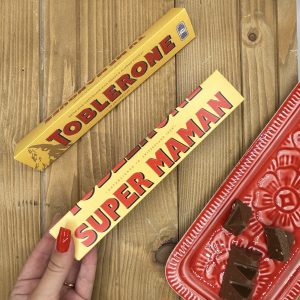 Chocolat Toblerone Personnalisé Super Maman