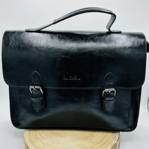 INES-1682462 grand sac en simili noir
