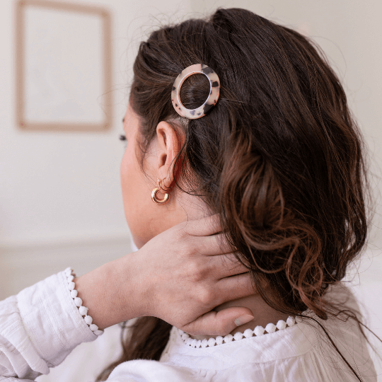barrette ronde à cheveux écailles bachca (1)
