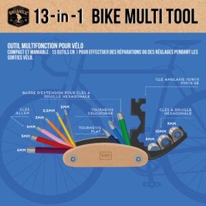 BMT0002 13 outils en 1 réparations et réglages vélo multicolore legami (4)