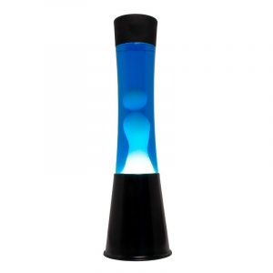 Lampe lave-Fisura-Bleu et noir