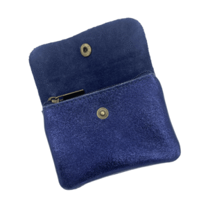 portemonnaie double compartiment en cuir brillant marine (3)