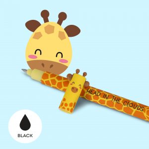 stylo a encre gel effacable legam girafe 1
