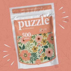 puzzle 500 pieces maison joliette floraison fleurs roses et feuilles vertes 1 (7) (1)