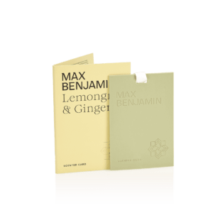 Carte parfumée Citronnelle et Gingembre max benjamin