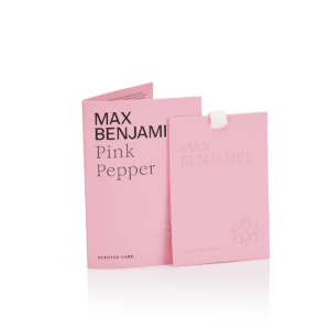 Carte parfumée Poivre Rose max benjamin