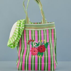 Sac shopping - broderie florale rice (1) (1)
