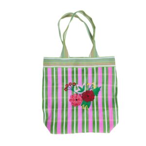 Sac shopping - broderie florale rice (2) (1)