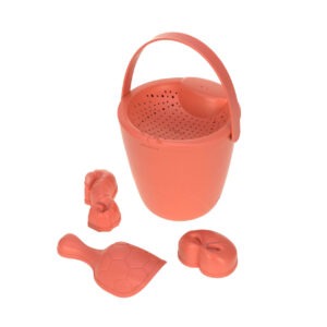 Set de 5 jouets de plage couelur Corail LASSIG