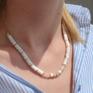 diy-bijouterie-mon-collier-en-perles-heishi-et-quartz la petite épicerie (1)