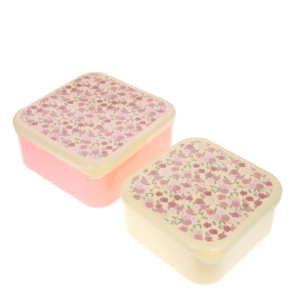 2_boites_repas_fleurs lot de 2 boites gouter fleurs roses le petit souk (1)