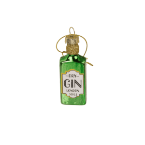 Suspension en verre à accrocher Bouteille d'alcool gin (1)