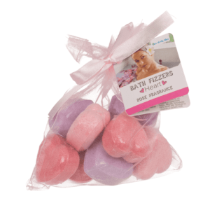 set de 10 boules de bain coeur rose blanc et violet (1) (1)