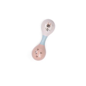715119 maracas double en bois rose après la pluie lapin moulin roty (1)