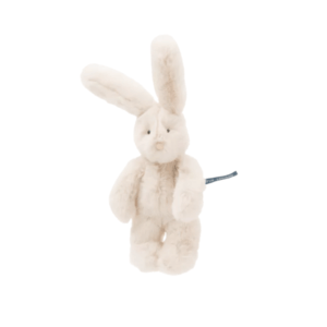 PELUCHE LAPIN FOURRURE CREME POLYESTER COTON OEKO TEX MOULIN ROTY (1)