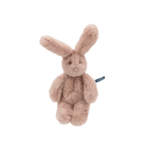 PELUCHE LAPIN FOURRURE ROSE POLYESTER COTON OEKO TEX MOULIN ROTY (3)
