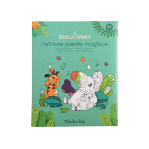 peinture palette magique intégrée moulin roty dans la jungle