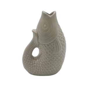 vase pichet poisson sable céramique opjet