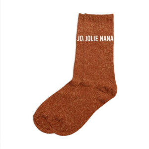 CD9424V07 chaussettes pailletées coton cuivre jolie nana 36-41 (1)