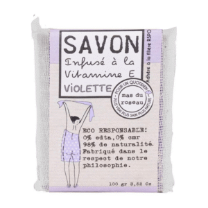 savonnette naturelle senteur violette mas du roseau (1)