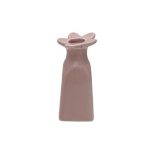 solifleur fleur en faience rose opjet (3)
