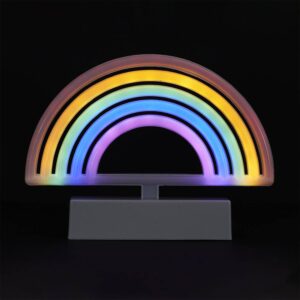 LA0037 lampe led effet néon arc-en-ciel à piles (3) (1)