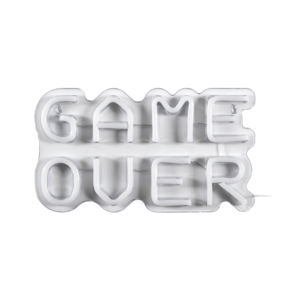 LA0062 lampe led murale effet néon game over (1) (1)