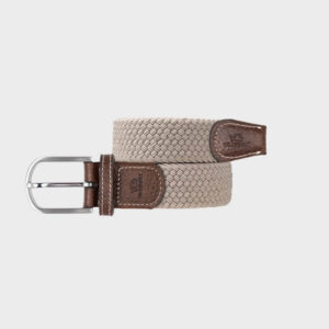 ceinture-tressee-elastique-unie beige camel billy belt (2)