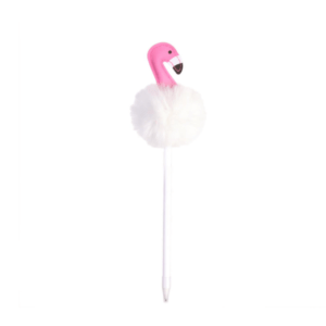 stylo pompon flamant rose (1) (1)