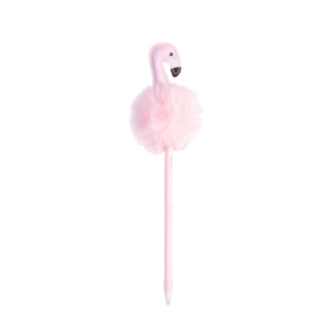 stylo pompon flamant rose (2) (1)
