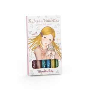 6 feutres à paillettes les rosalires moulin roty (3)