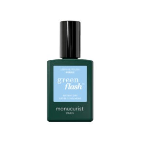 vernis semi permanent green flash manucurist bubble bleu pastel (3)