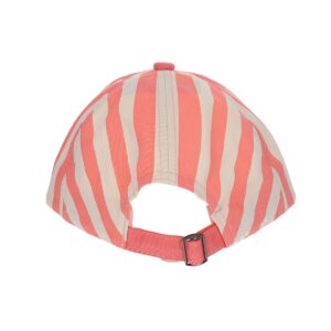 36827-casquette-enfant rayee-rose-trouville le petit souk (1)