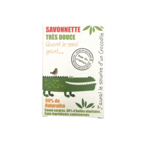 savonnette corps enfant animal mas du roseau crocodile