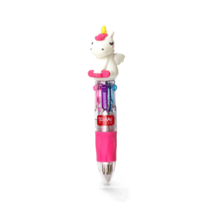 mini stylo 4 couleurs licorne legami