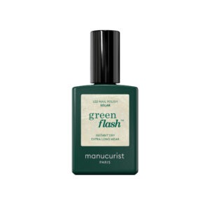 vernis semi manucurist green flash solar irisé doré (4)
