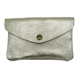 portefeuille en cuir brillant double compartiment doré (1)