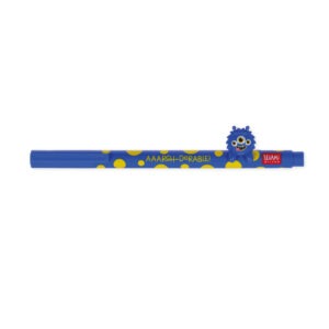CPP0014 stylo gel avec décoration legami monstre bleu (4)