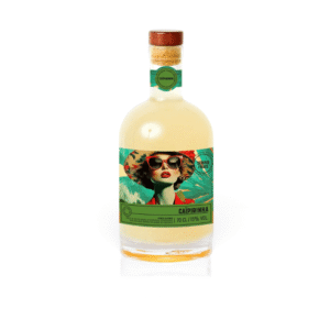 bouteille cocktail vintage punch au rhum caipirinha citron vert quai sud (1)