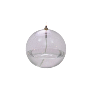 moyenne lampe à huile sphère transparente verre soufflé bazar de luxe (2)
