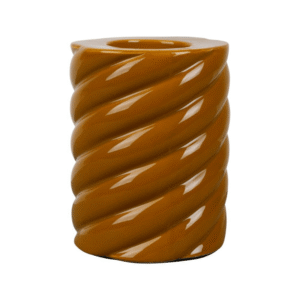 pied de lampe curry céramique torsadé (3)