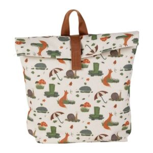 sac a dos rolltop enfant coton automne camel (1) (1)