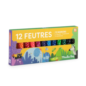 12 gros feutres pointes coniques petits moulin roty (3)