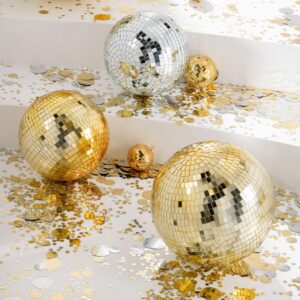 56671 boule à facettes disco dorée 30 cm (1)