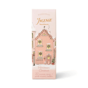 Maison rose porte-encens + 20 cônes d'encens paddywax (1) (1)