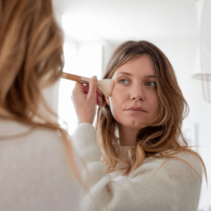 Pinceau de maquillage blush biseauté bachca (1)