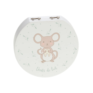 boite à dents de lait quenottes la petite souris vichy vert (1)