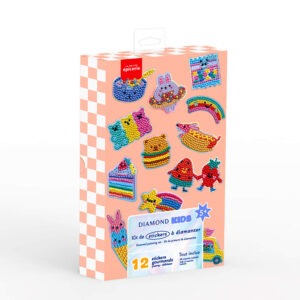 petit-diamond-kids-stickers- enfant peinture au diamant yummy nourriture